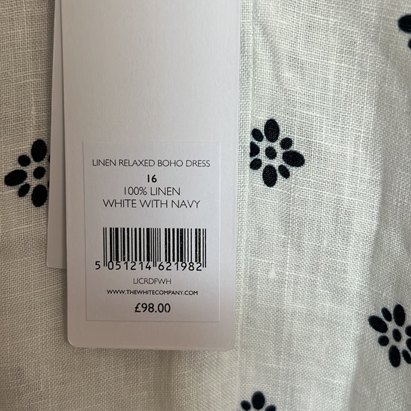 White label darling white linen dress - Picture 7 of 11